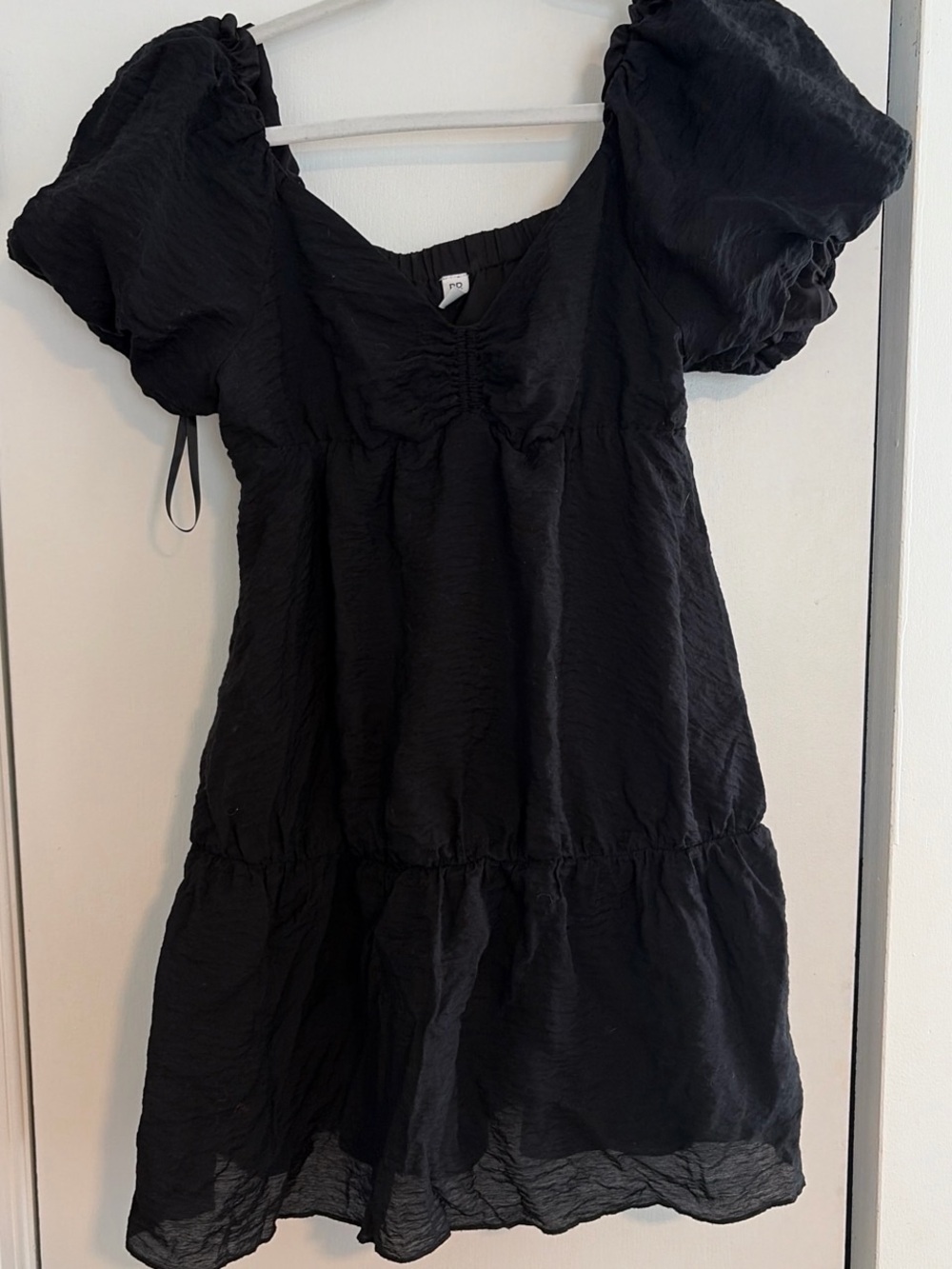 bp Black Elastic Waist Skirt